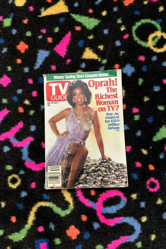 1989 AUGUST 26TH-SEPTEMBER 1ST OPRAH TV GUIDE*