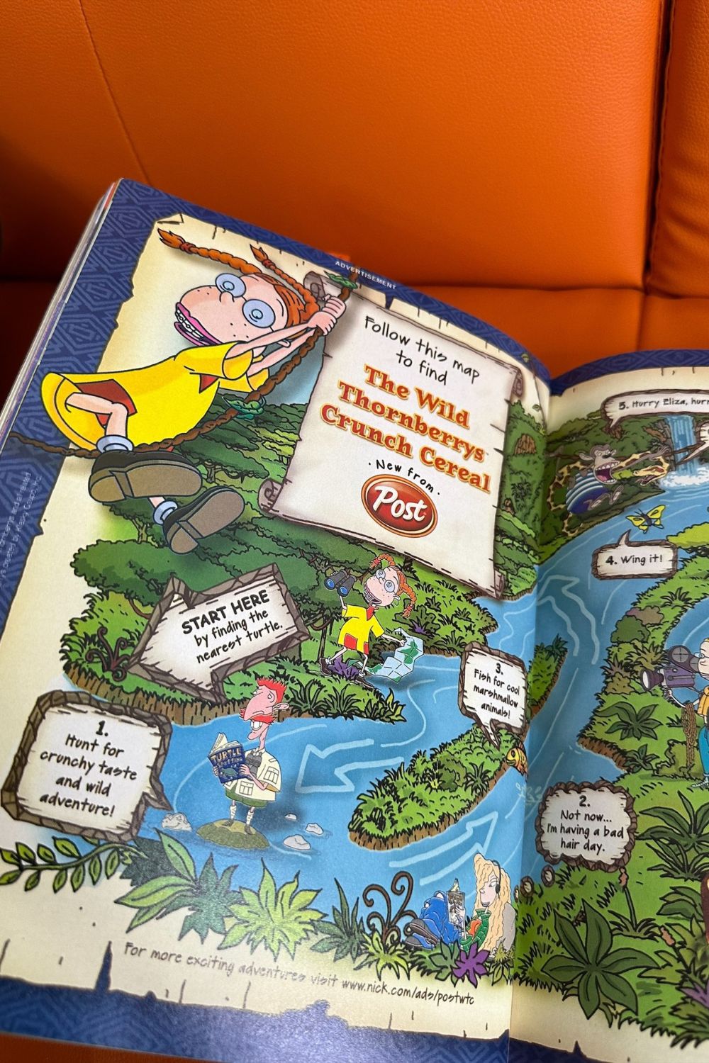 2001 THE WILD THORNBERRYS: "THE TROUBLE WITH DARWIN" BOOK*