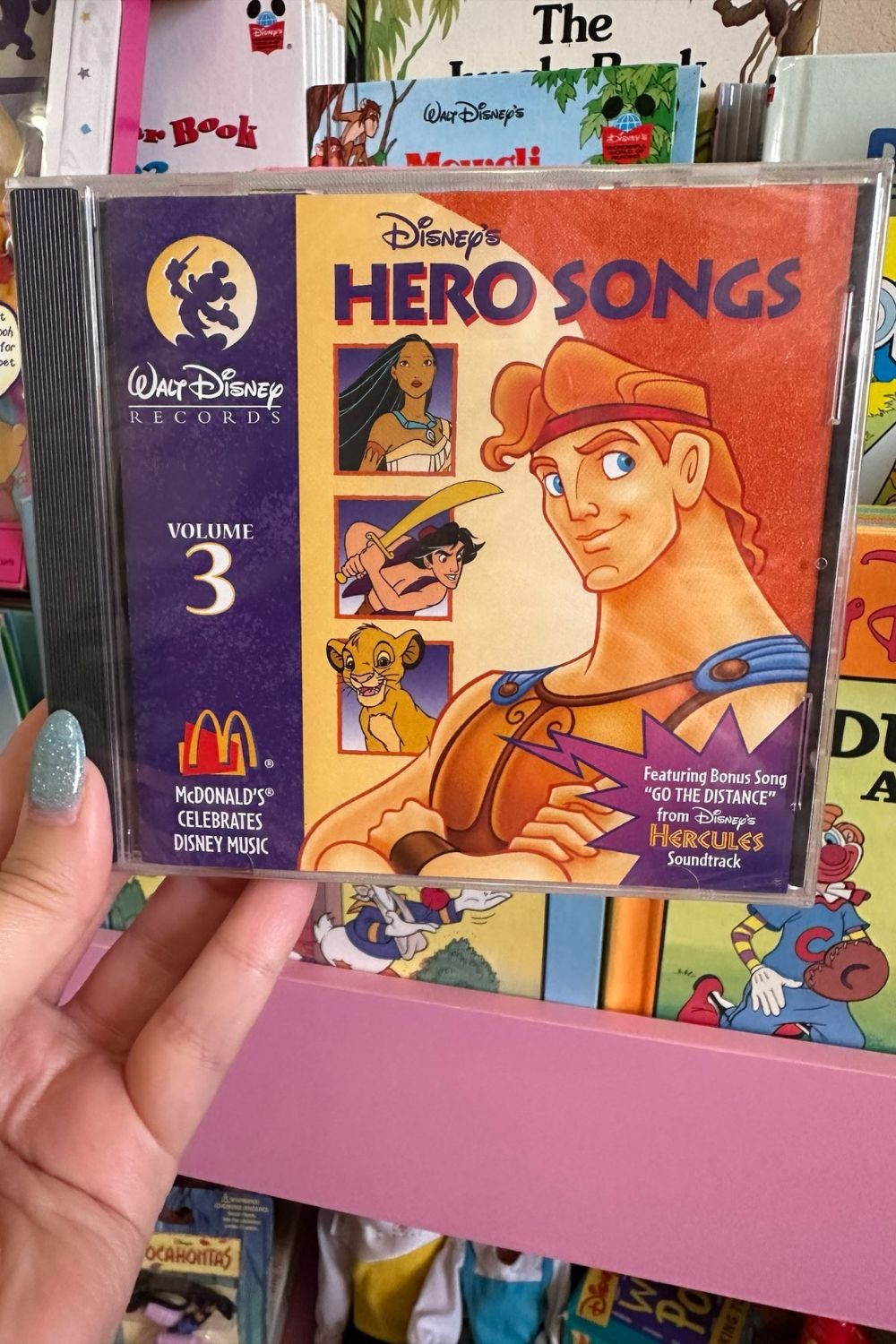 SEALED DISNEYS HERO SONGS VOLUME 3 MCDONALDS*