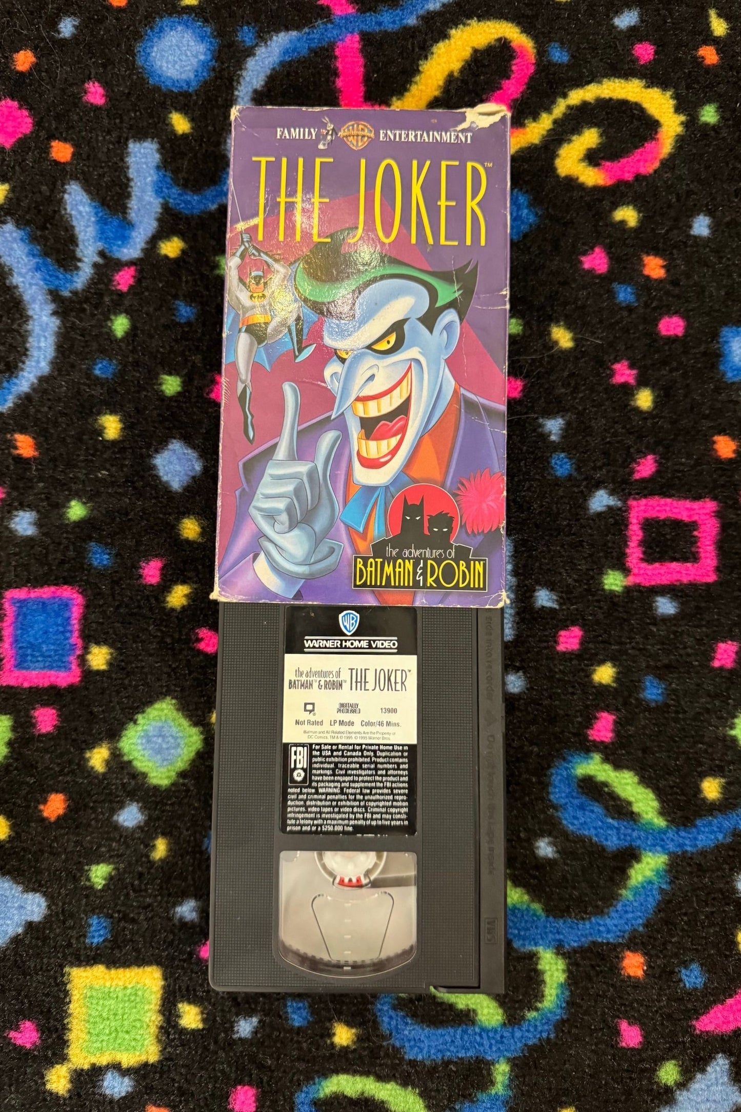 THE ADVENTURES OF BATMAN & ROBIN: THE JOKER VHS*