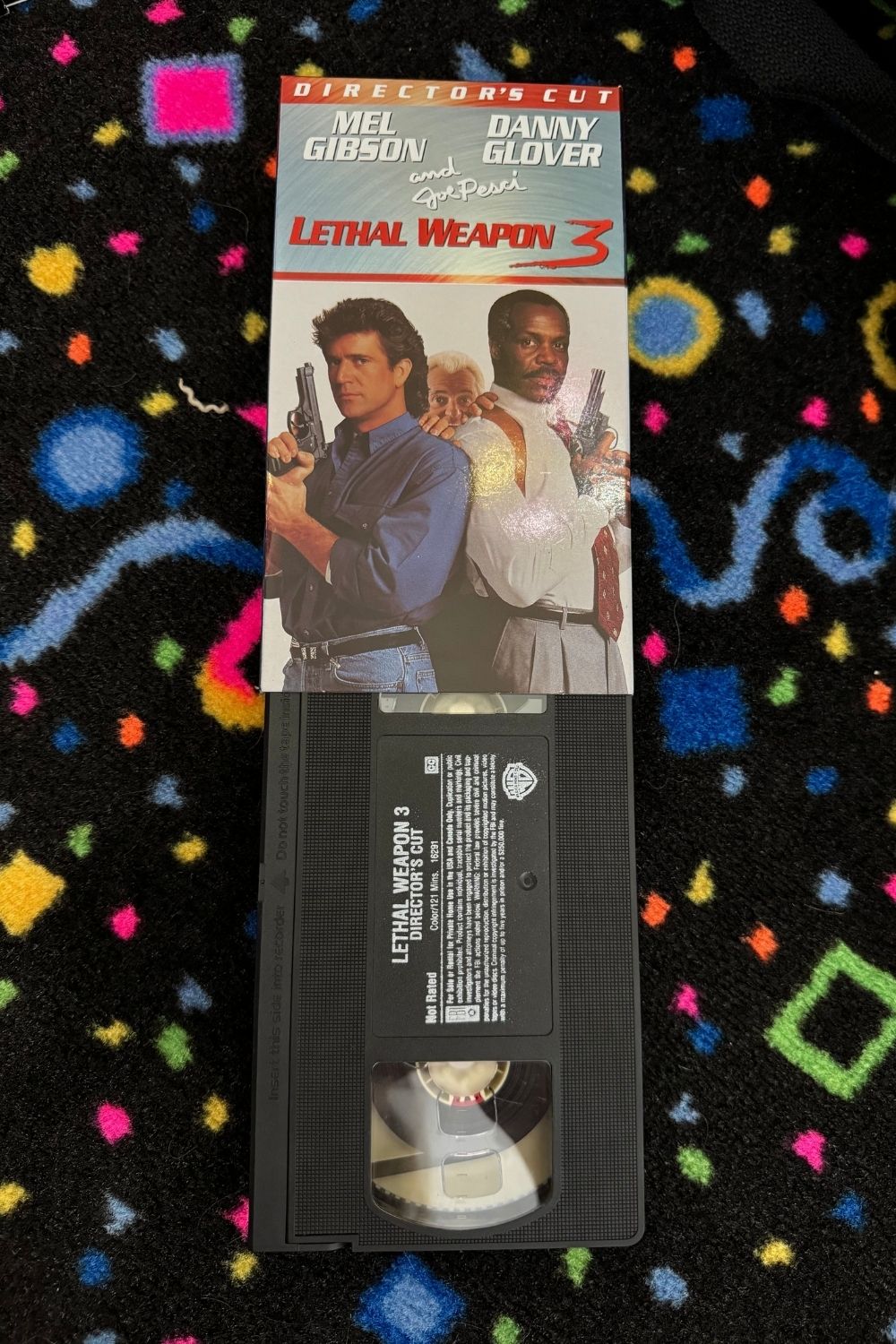 LETHAL WEAPON 3 "DIRECTOR'S CUT" VHS*