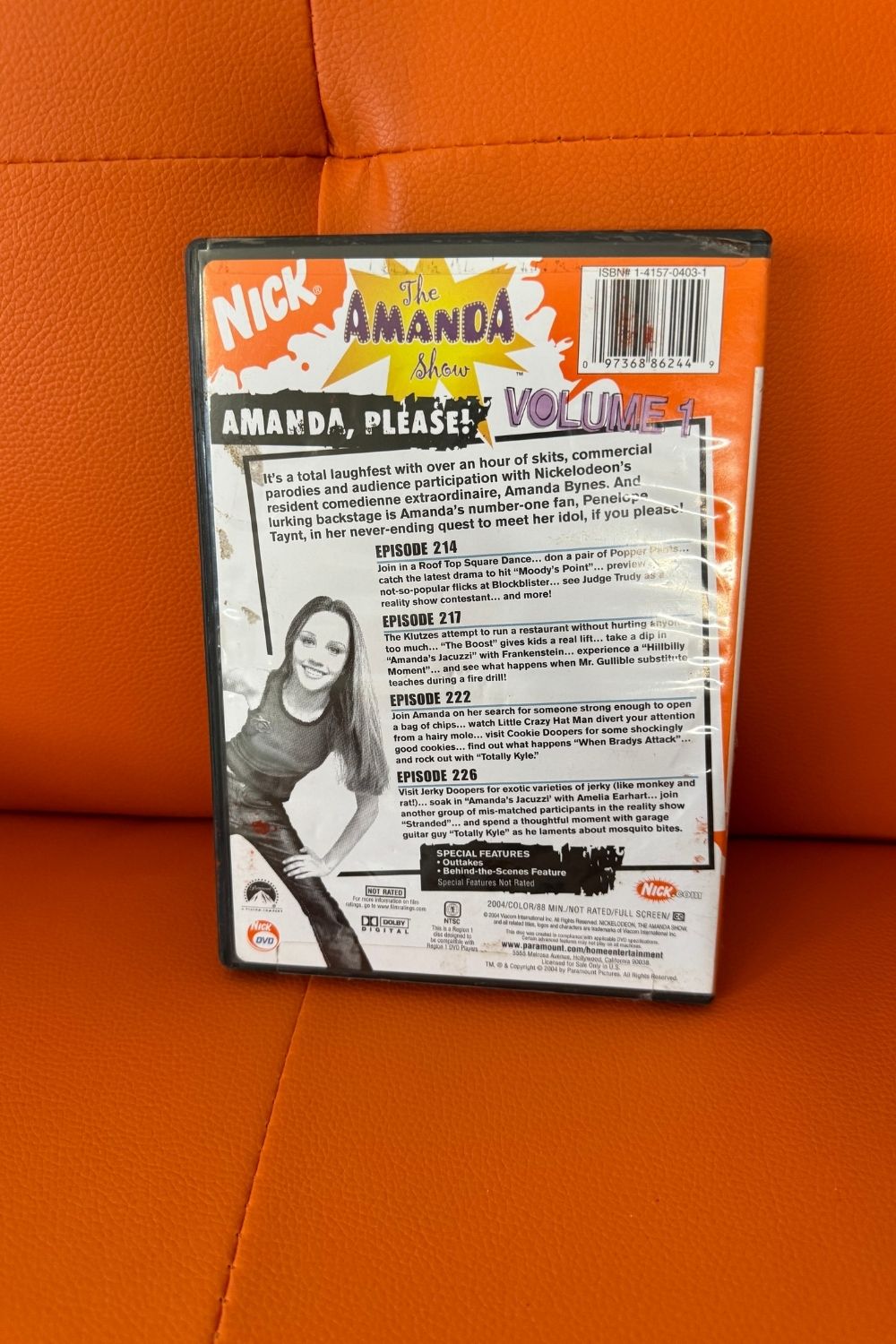 THE AMANDA SHOW DVD*