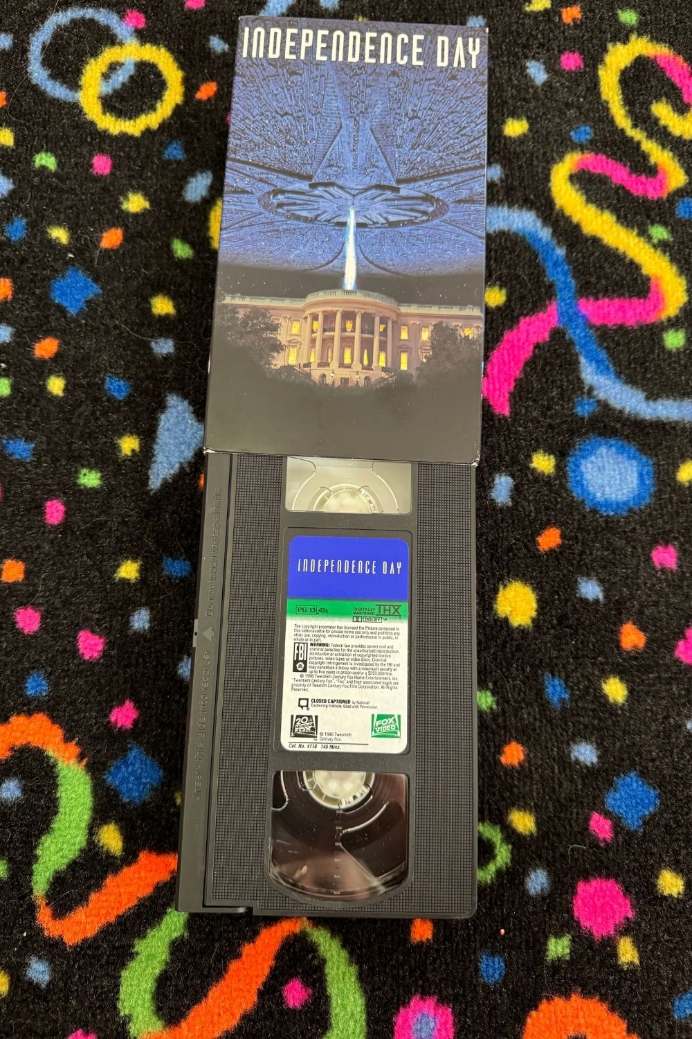 INDEPENDENCE DAY VHS*