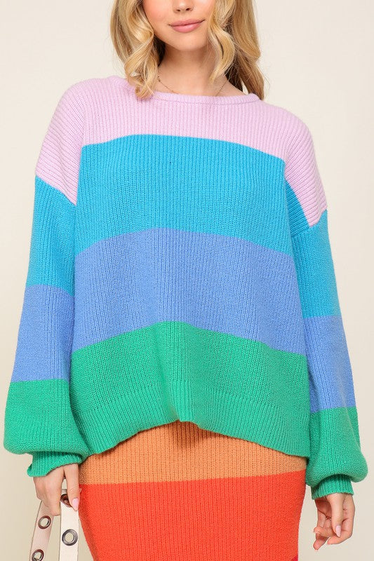 OVER THE RAINBOW PULLOVER