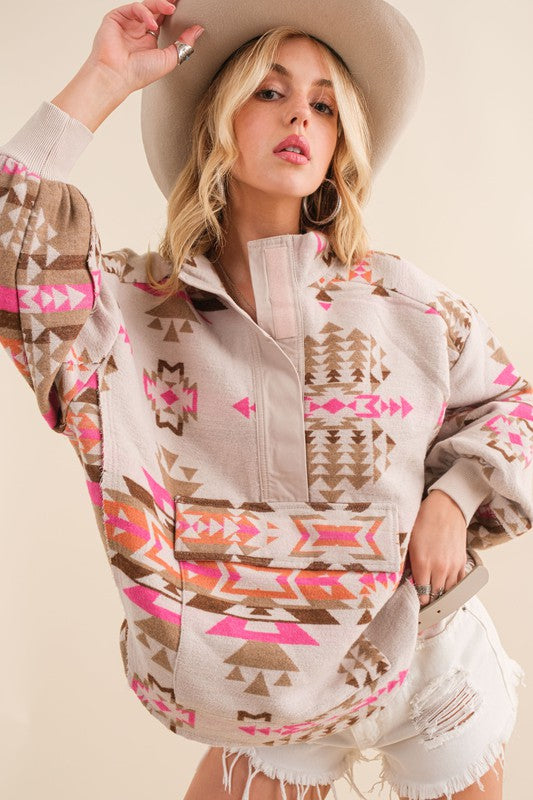 TRIBAL SWEETHEART PULLOVER