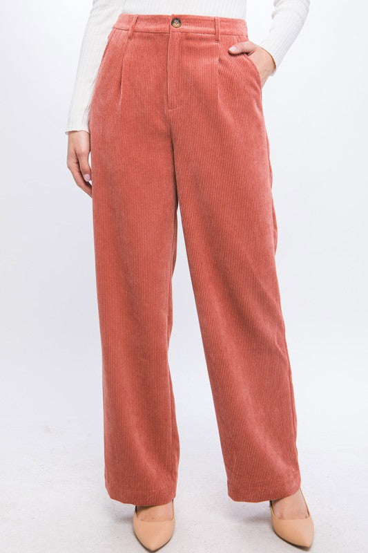 HAUNTED SUNSET CORAL PANTS