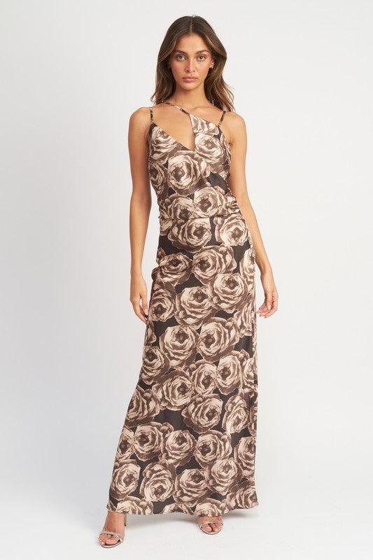 BED OF ROSES MAXI DRESS