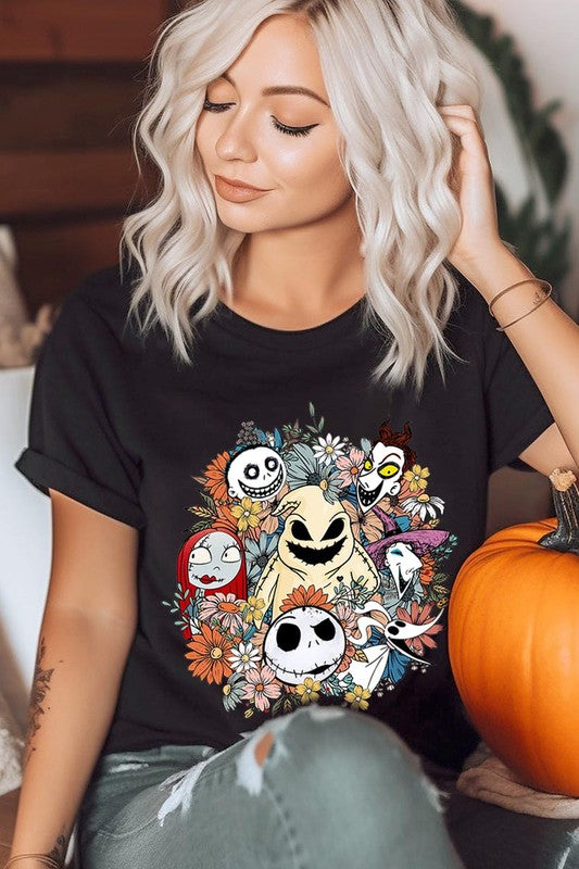 NIGHTMARE BEFORE CHRISTMAS TEE-CURVY