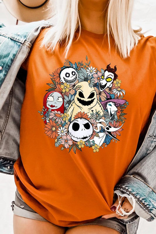 NIGHTMARE BEFORE CHRISTMAS TEE-CURVY