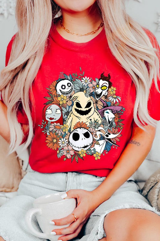 NIGHTMARE BEFORE CHRISTMAS TEE-CURVY