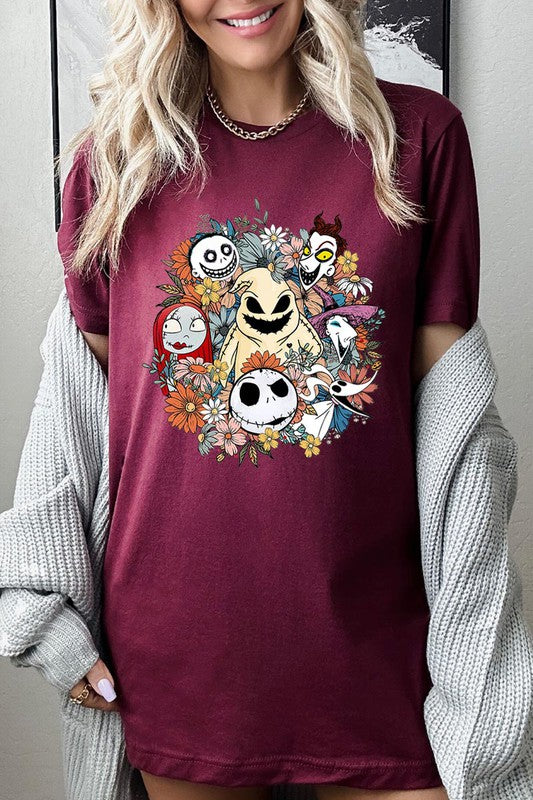 NIGHTMARE BEFORE CHRISTMAS TEE-CURVY