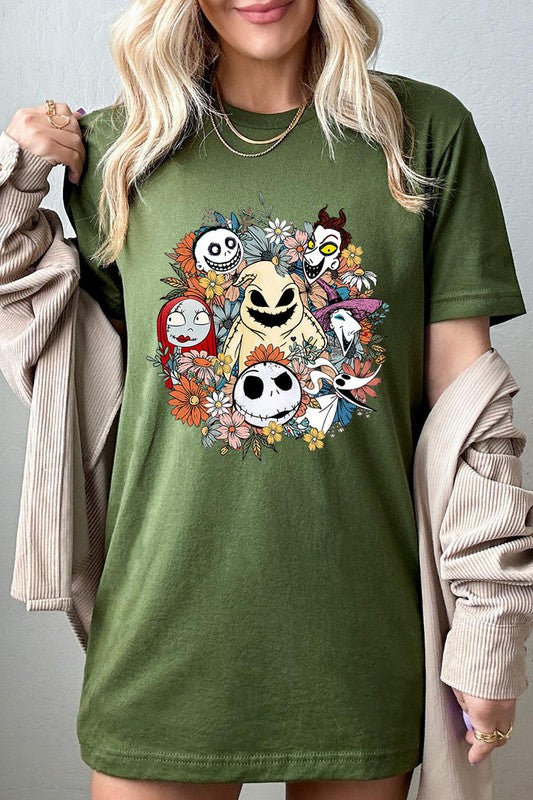 NIGHTMARE BEFORE CHRISTMAS TEE-CURVY