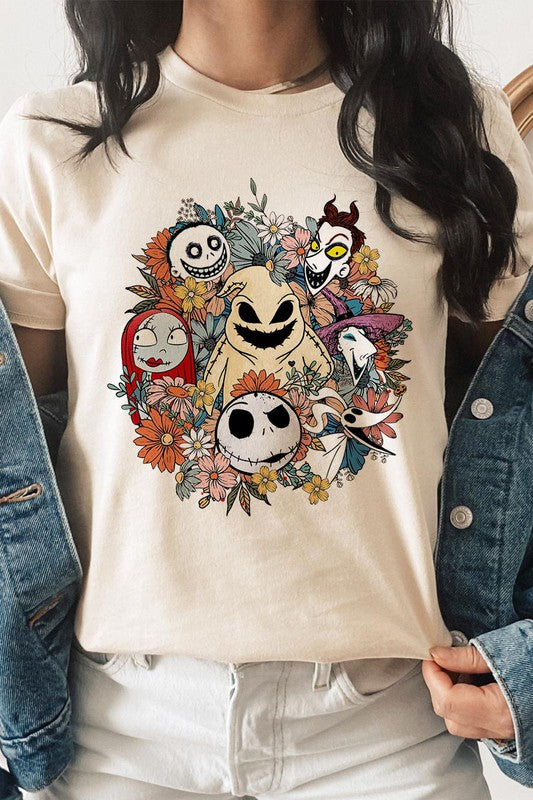 NIGHTMARE BEFORE CHRISTMAS TEE-CURVY