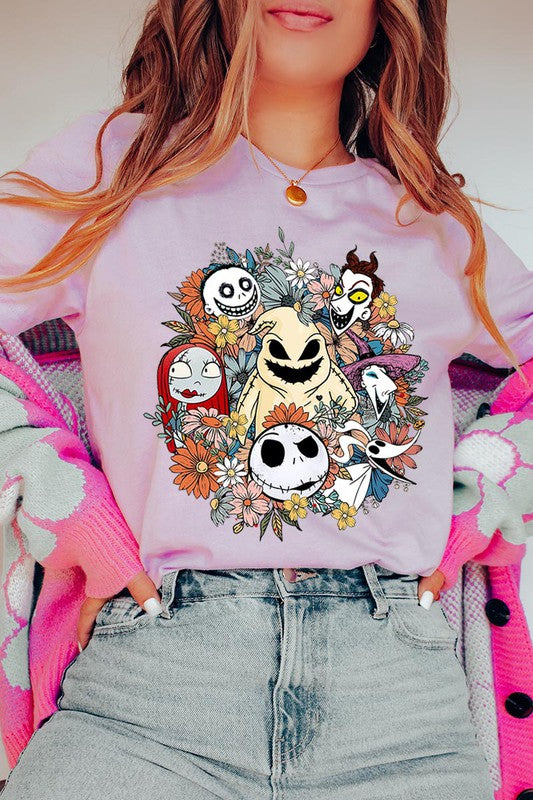 NIGHTMARE BEFORE CHRISTMAS TEE-CURVY