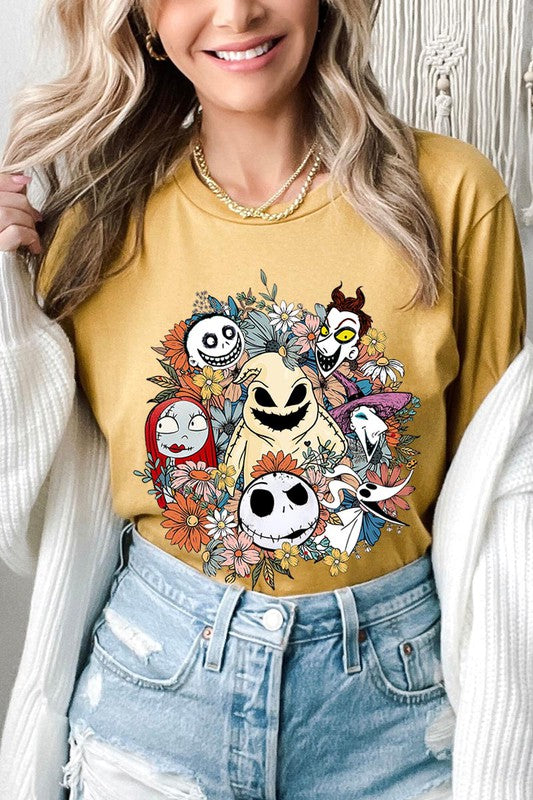 NIGHTMARE BEFORE CHRISTMAS TEE-CURVY