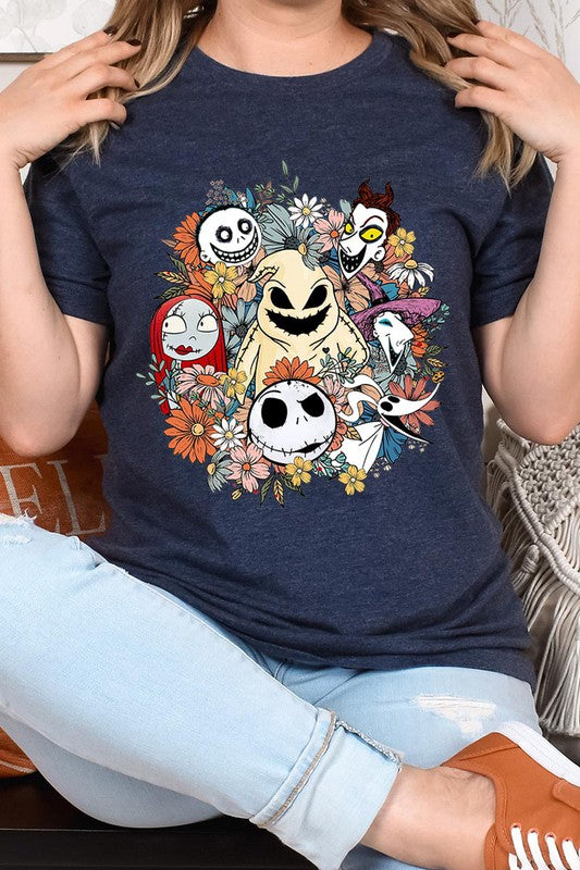 NIGHTMARE BEFORE CHRISTMAS TEE-CURVY