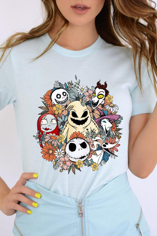 NIGHTMARE BEFORE CHRISTMAS TEE-CURVY