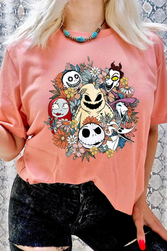 NIGHTMARE BEFORE CHRISTMAS TEE-CURVY