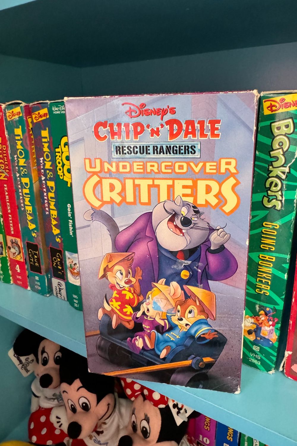 RESCUE RANGERS: UNDERCOVER CRITTERS VHS*