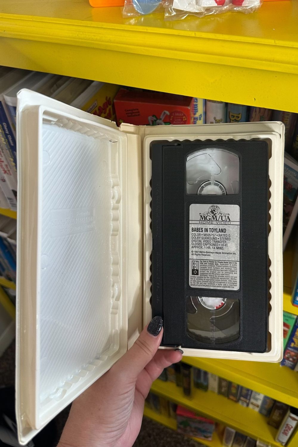 BABES IN TOYLAND CARTOON VHS*