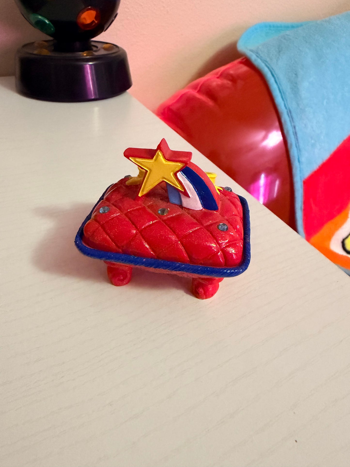 Claire’s trinket box red