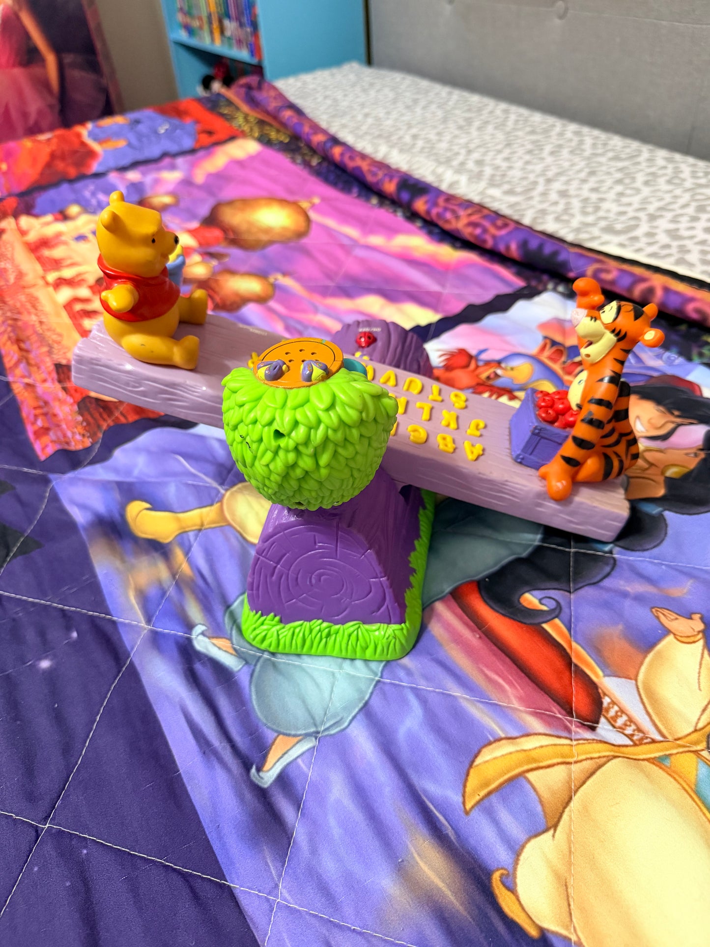 Pooh alphabet teeter totter