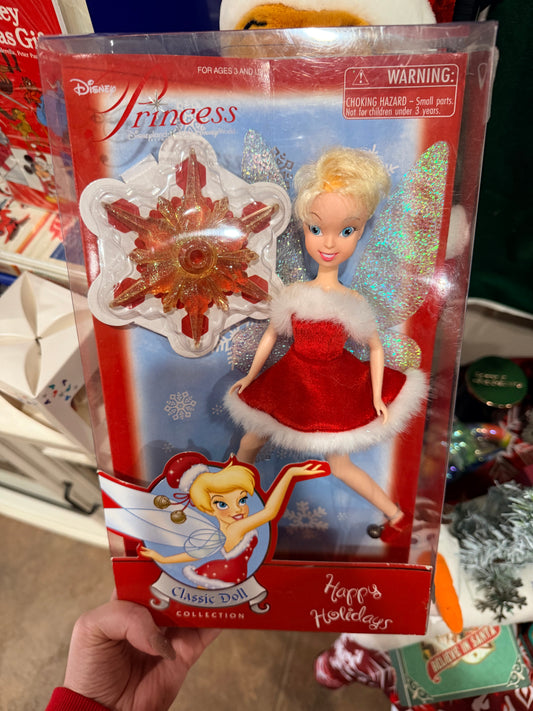 Tinkerbell Happy Holidays Classic Doll Collection