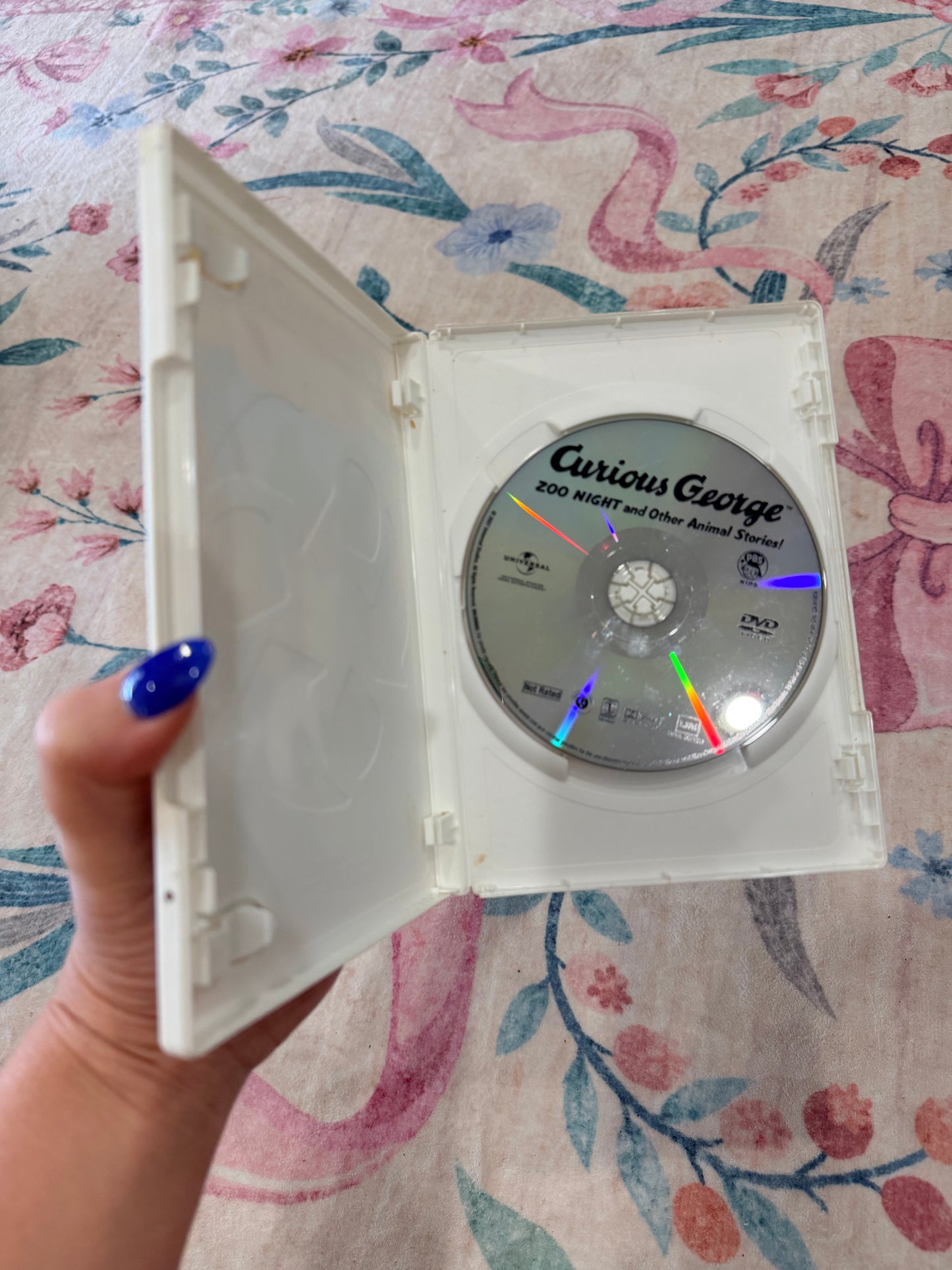 Curious George zoo night dvd