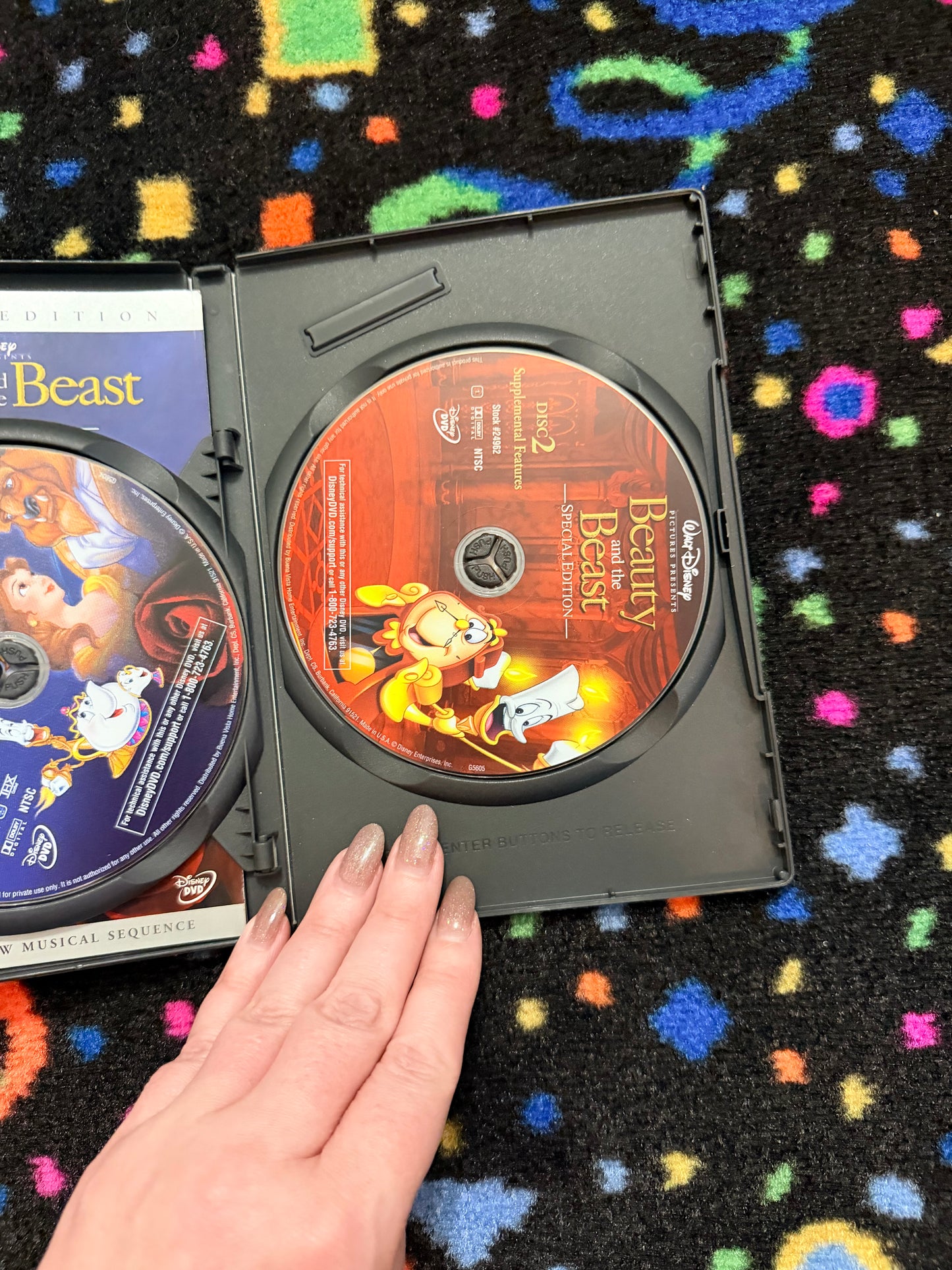Beauty and the Beast Special Edition Platinum Edition DVD