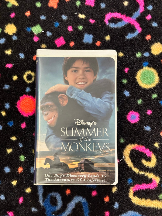 Summer of the Monkeys vhs