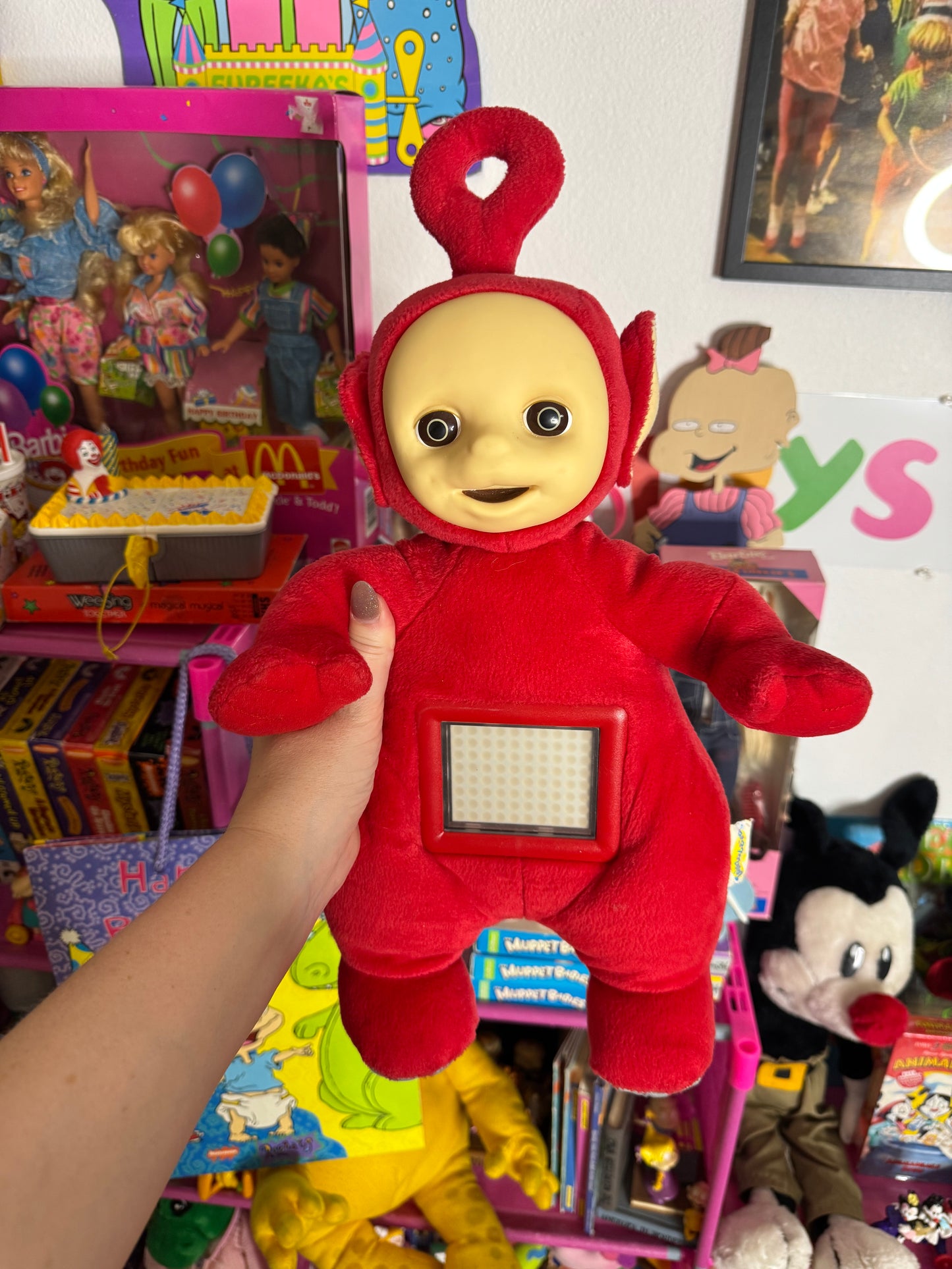 1998 ActiMates Interactive Teletubbies Po Red 16" Working