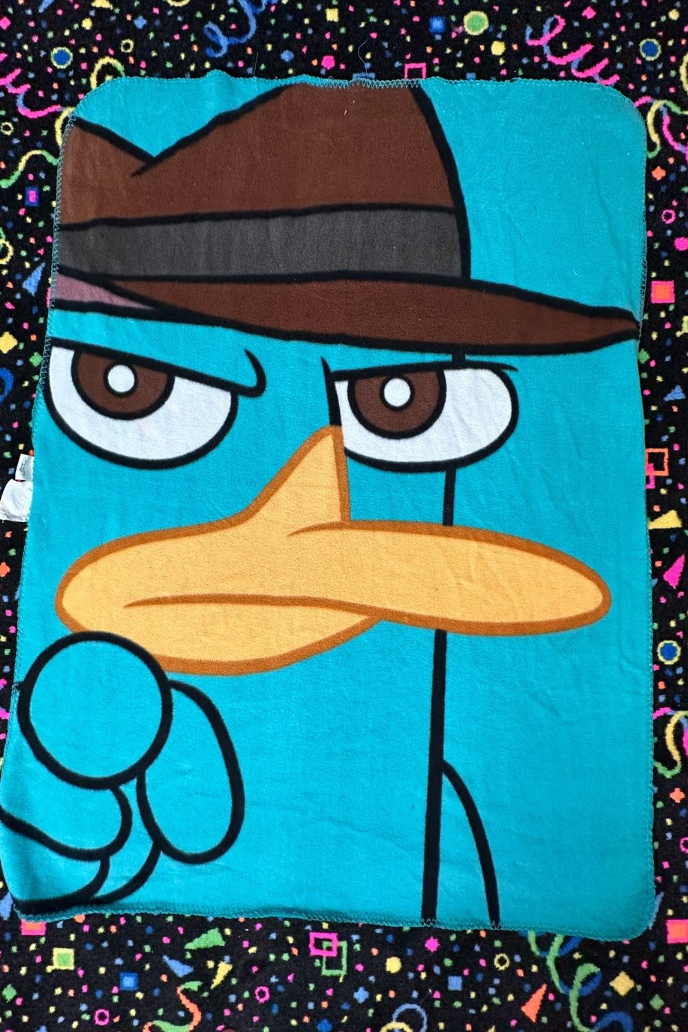 PERRY THE PLATYPUS BLANKET*