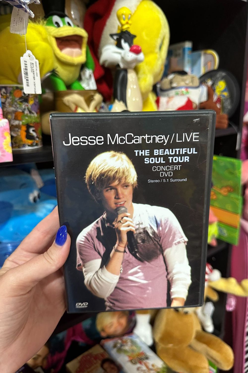 ZZZ JESSE MCCARTNEY LIVE DVD*