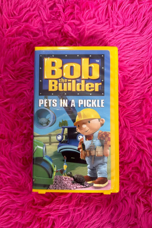 2001 BOB THE BUILDER: PETS IN A PICKLE VHS*