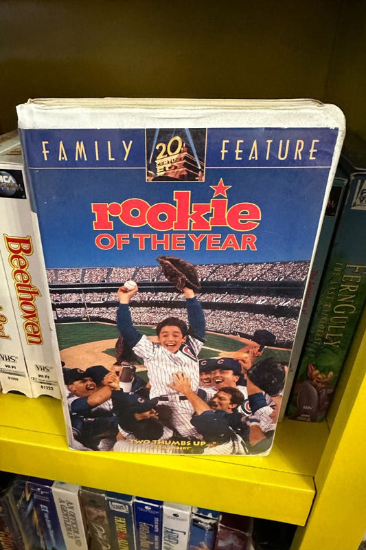 ROOKIE OF THE YEAR VHS*