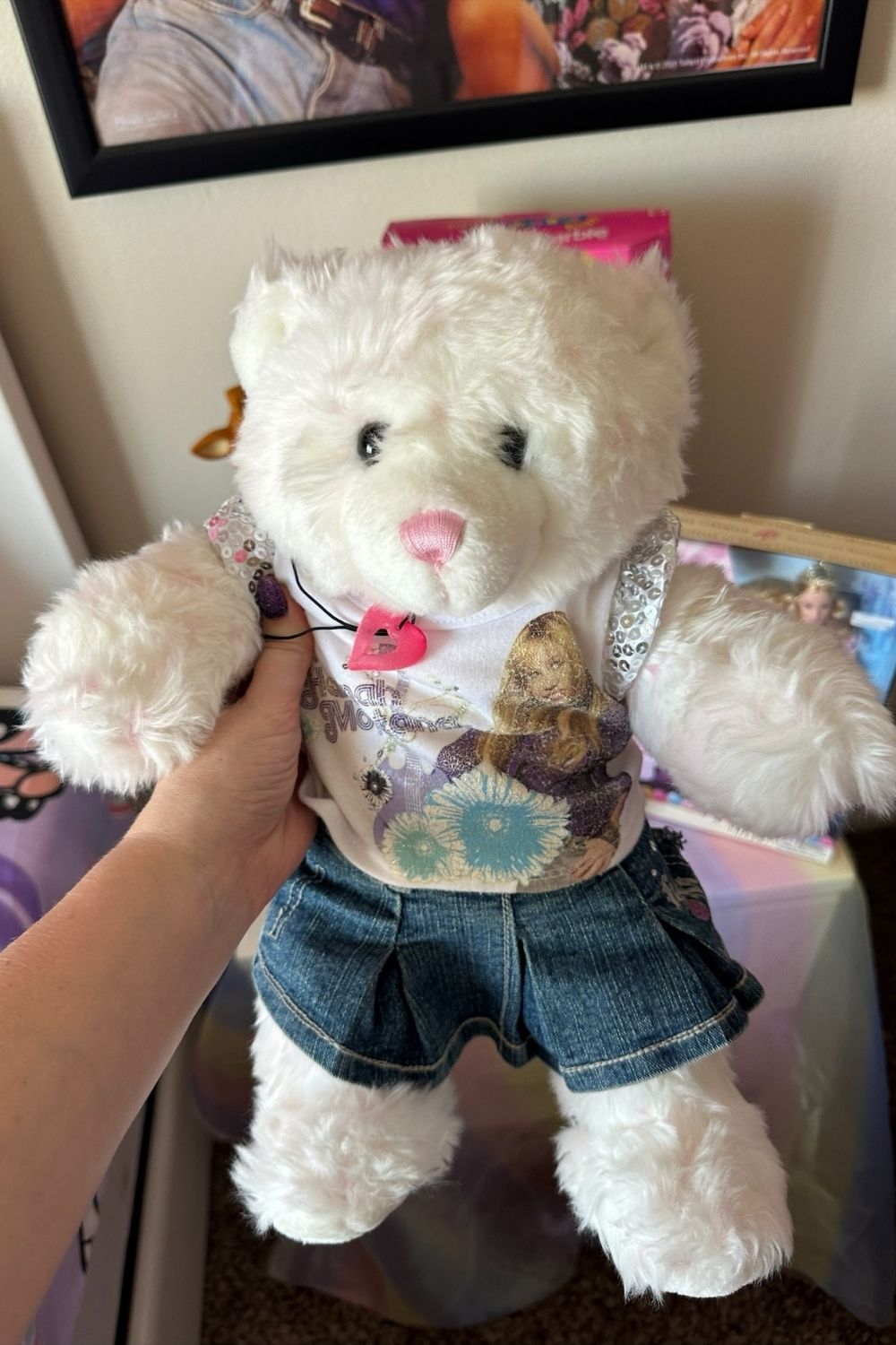 HANNAH MONTAN BUILD A BEAR PLUSH*