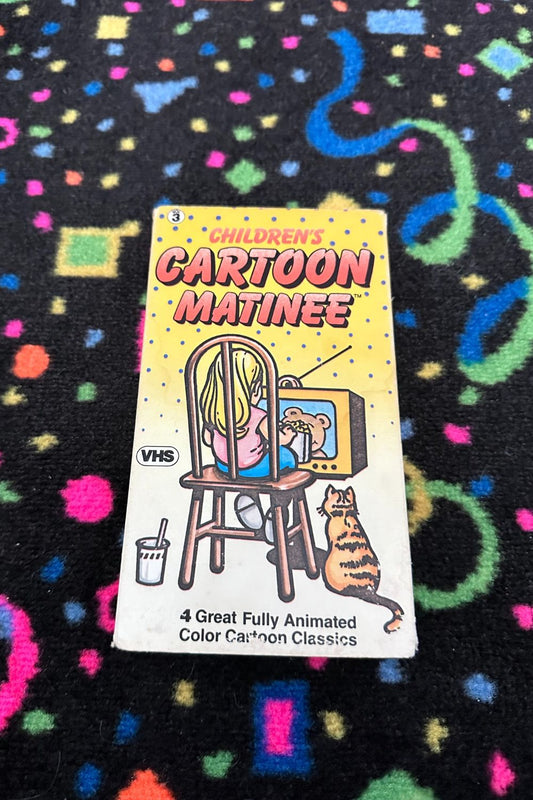 CARTOON MATINEE (GIRL & CAT COVER)*