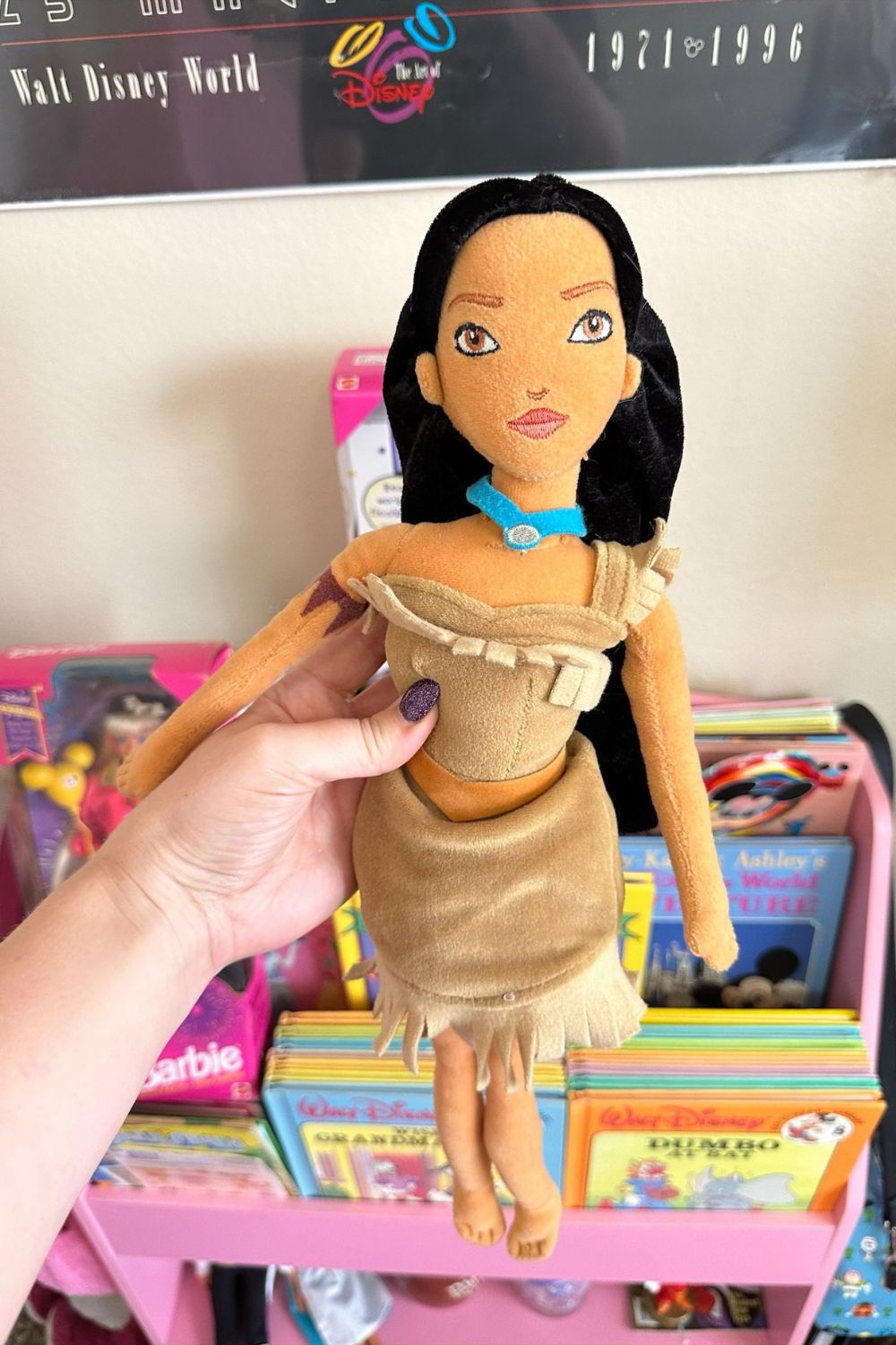 DISNEY POCAHONTAS PLUSH DOLL*