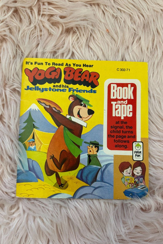 1972 YOGI BEAR AND HIS JELLYSTONE FRIENDS BOOK*