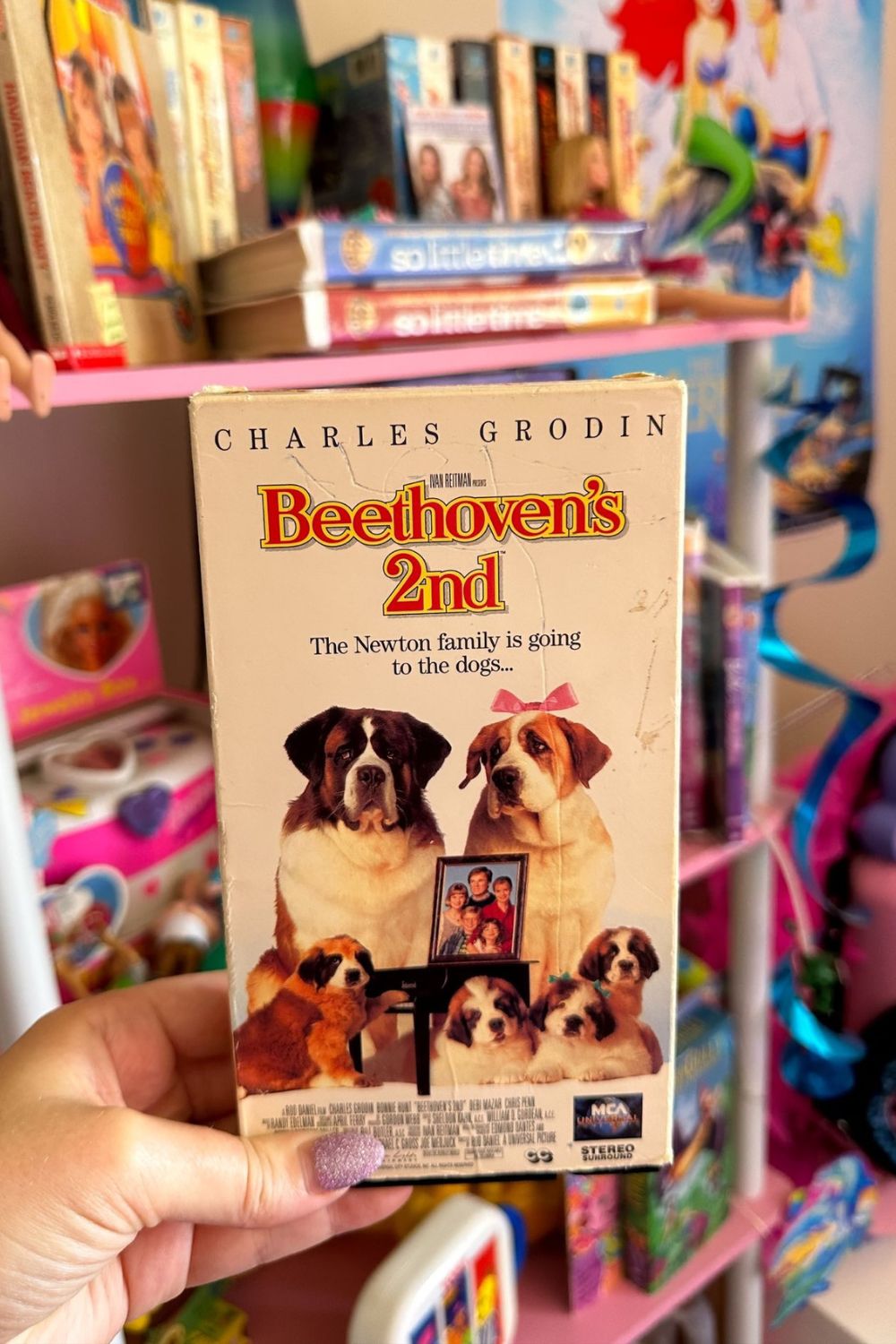 BEETHOVEN'S 2ND VHS*