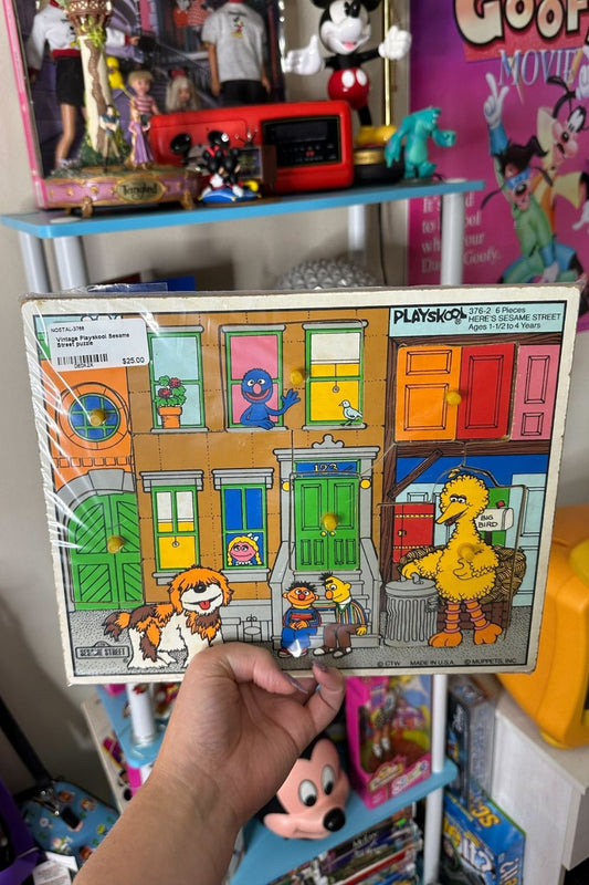 VINTAGE PLAYSKOOL SESAME STREET PUZZLE*