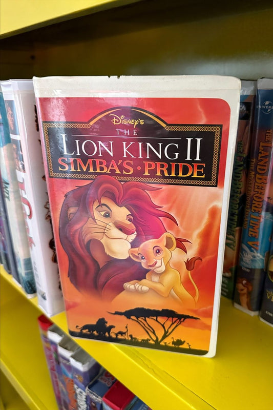 THE LION KING II SIMBA'S PRIDE VHS*