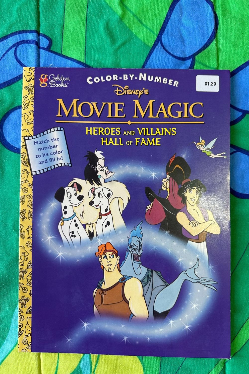 1997 DISNEY'S MOVIE MAGIC COLORING BOOK (MINT CONDITION)*