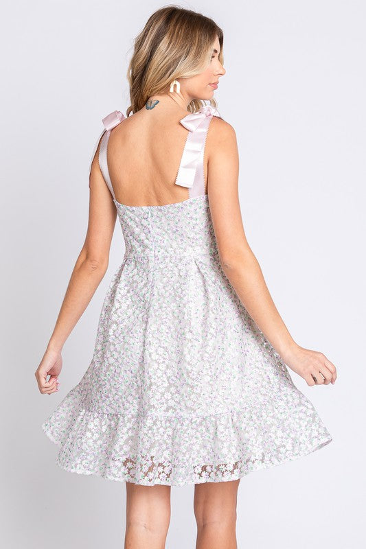 WILDFLOWER WISHES BABYDOLL DRESS