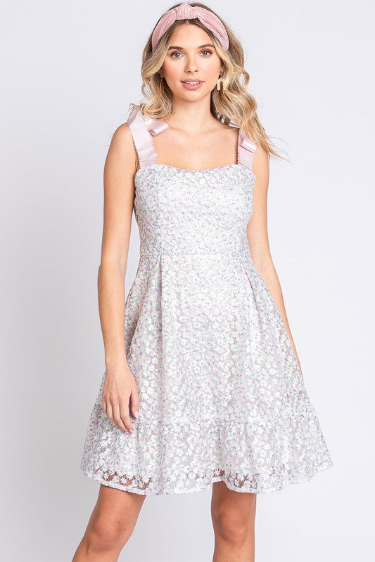 WILDFLOWER WISHES BABYDOLL DRESS