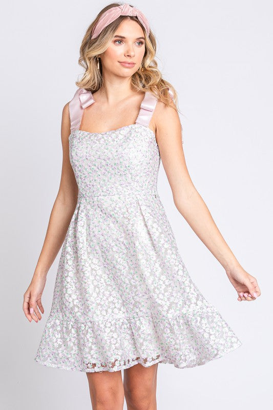 WILDFLOWER WISHES BABYDOLL DRESS