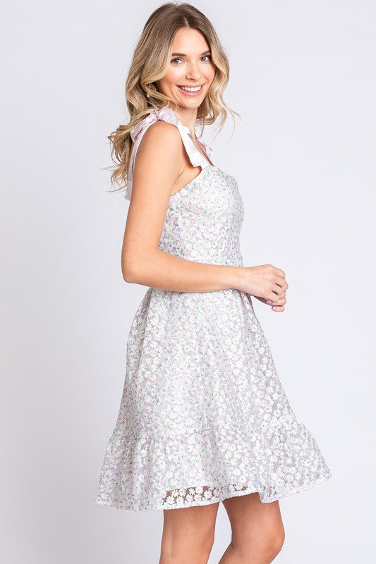 WILDFLOWER WISHES BABYDOLL DRESS