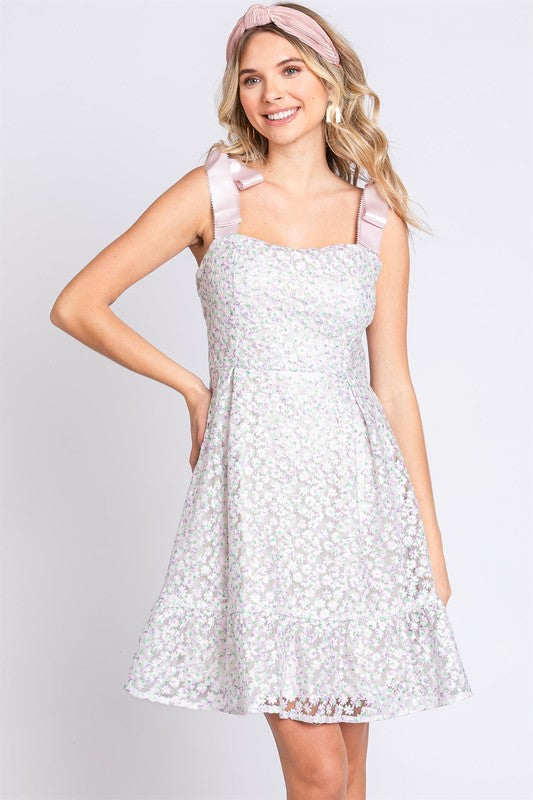 WILDFLOWER WISHES BABYDOLL DRESS