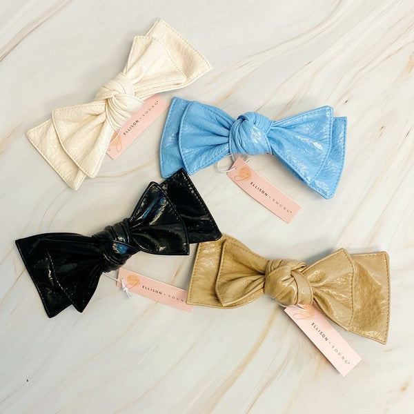 SUMMER SHIMMER BOW CLIP