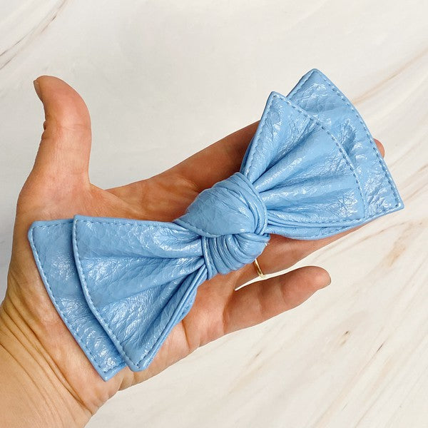 SUMMER SHIMMER BOW CLIP